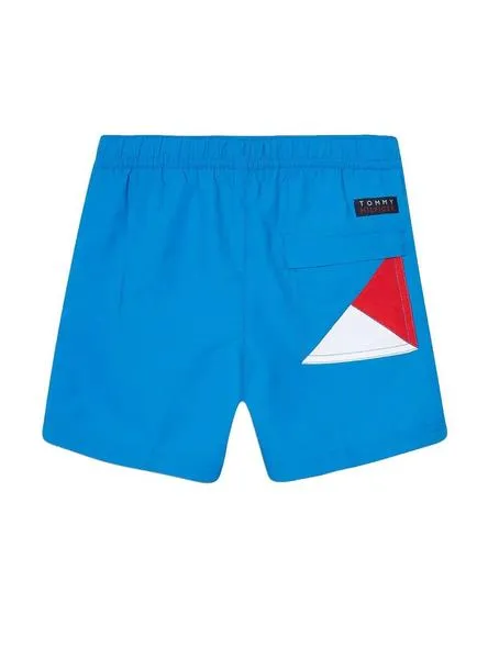 bañador tommy hilfiger logo azul para niño