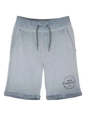 Bermudas Name It Fikko Gris para Niño