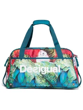 bolso desigual azul/multicolor