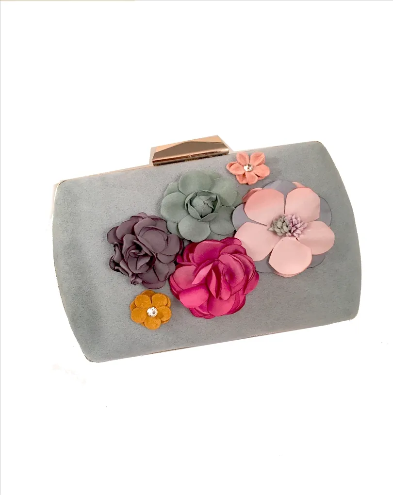 BOLSO FIESTA, CLUTCH DECORADO