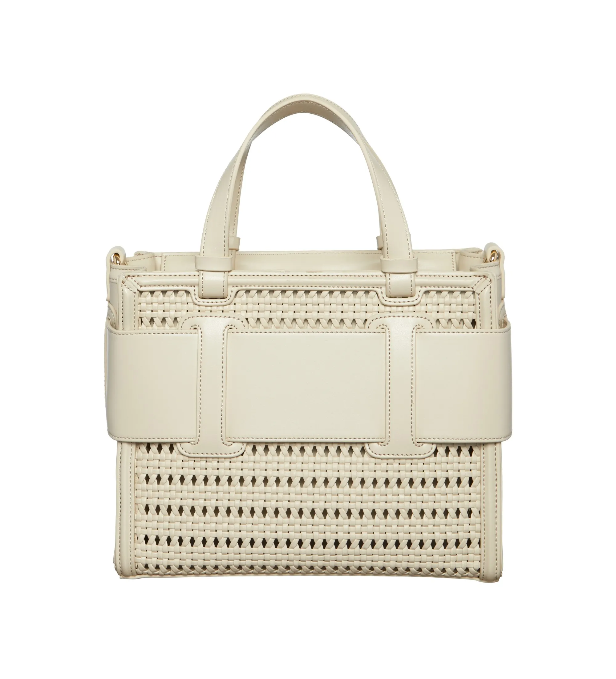 Bolso Perforado beige