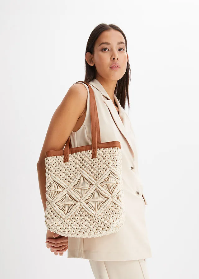 Bolso shopper Crudo