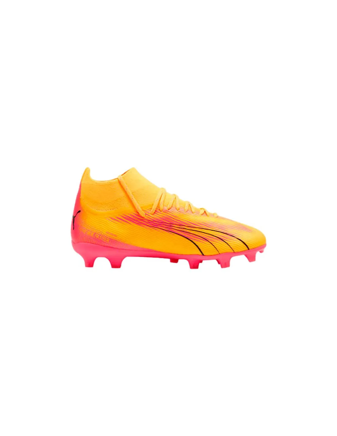 Botas de fútbol Puma ULTRA PRO FG/AG Naranja Infantil