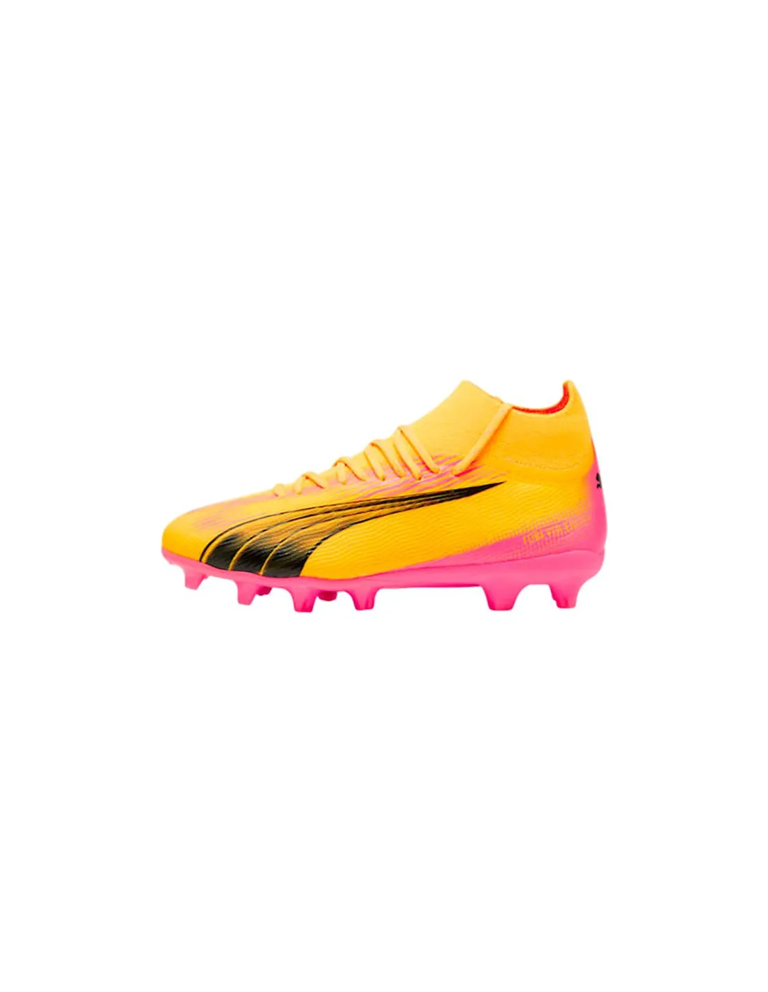 Botas de fútbol Puma ULTRA PRO FG/AG Naranja Infantil