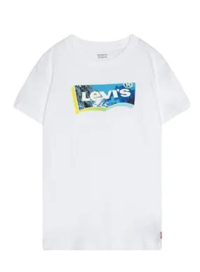 Camiseta Levis Landscape Blanco para Niño