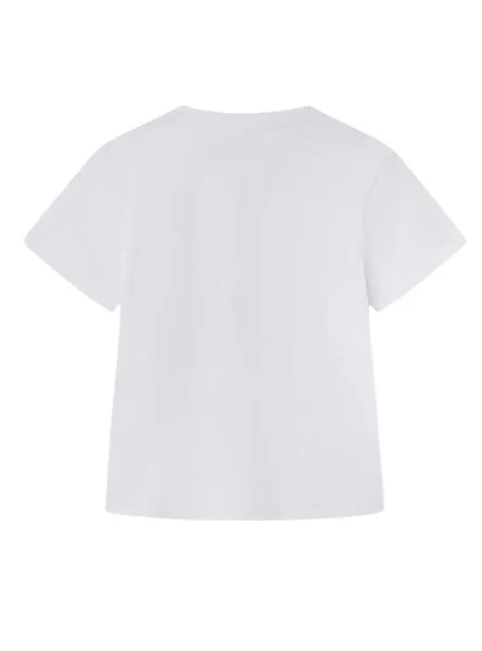 Camiseta Pepe Jeans Oda Blanco Para Niña