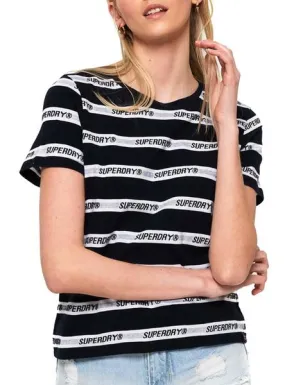 Camiseta Superdry Cote Stripe Marino