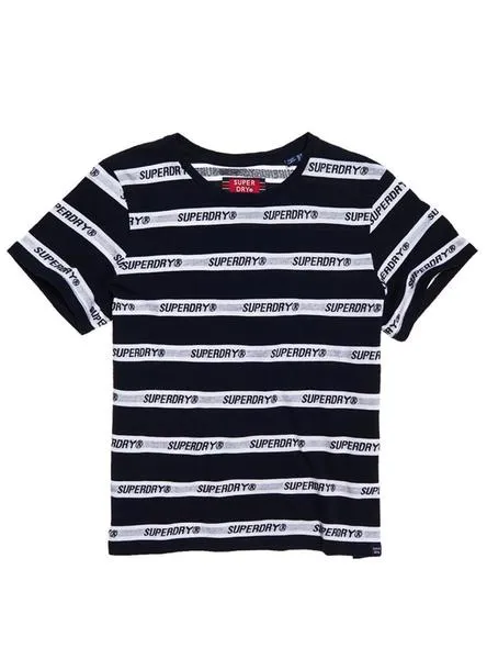 Camiseta Superdry Cote Stripe Marino