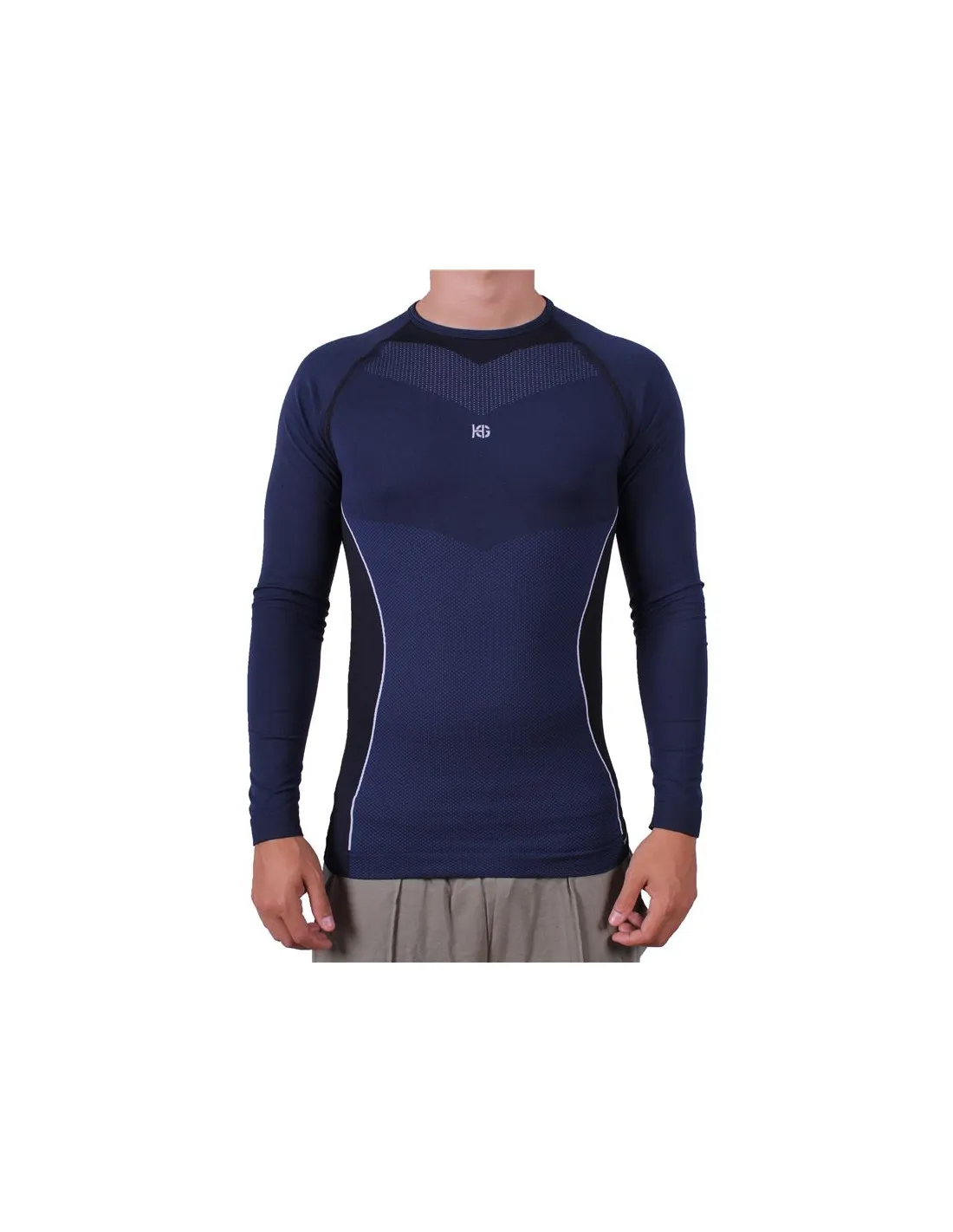 Camiseta térmica Sport HG Azul Hombre