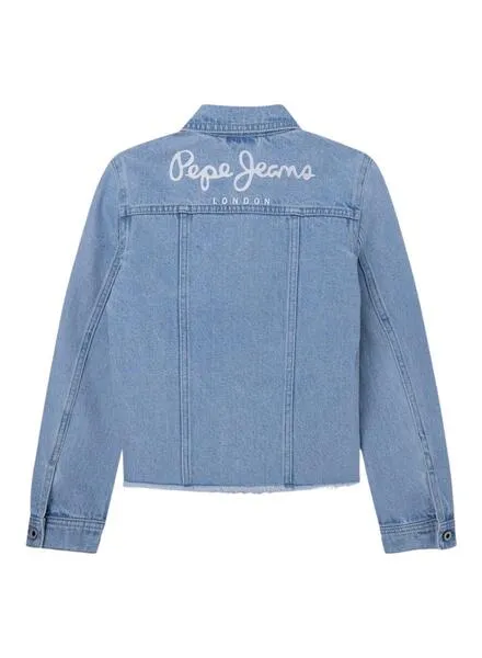 Cazadora Pepe Jeans Isa Azul para Niña