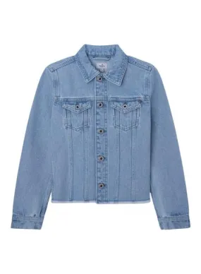 Cazadora Pepe Jeans Isa Azul para Niña