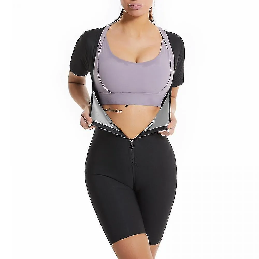 Chaleco de sauna adelgazante de neopreno para mujer Body Shaper para entrenamiento deportivo Corsé Moldeador de cuerpo caliente 