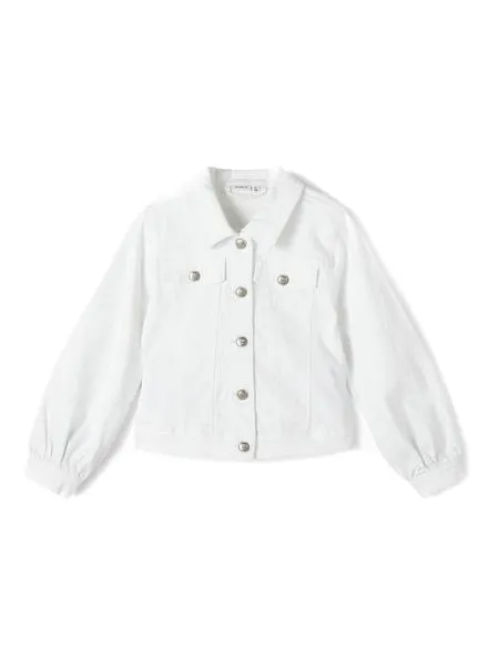 Chaqueta Name It Ataccas Blanco Para Niña