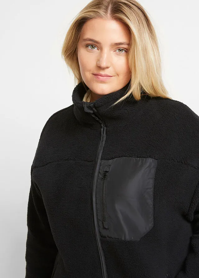 Chaqueta polar Negro