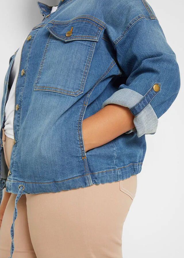 Chaqueta vaquera denim azul