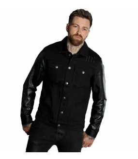 Chaqueta Vaquera Hombre Manga Larga Vinilo HYRAW FW22-M39