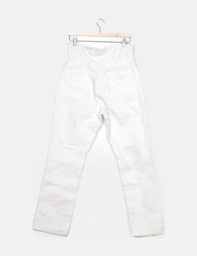 Colline Jeans denim premamá blanco