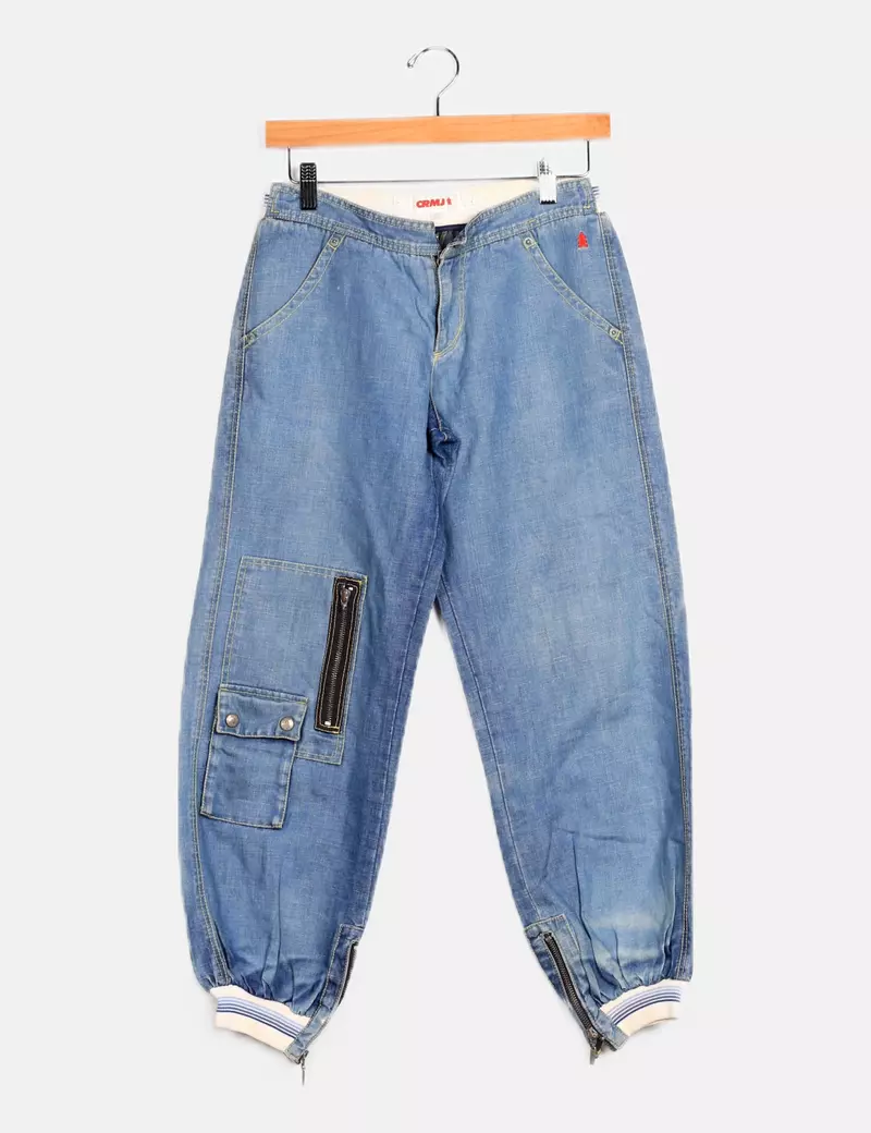 CRMJ Jeans baggy cremalleras