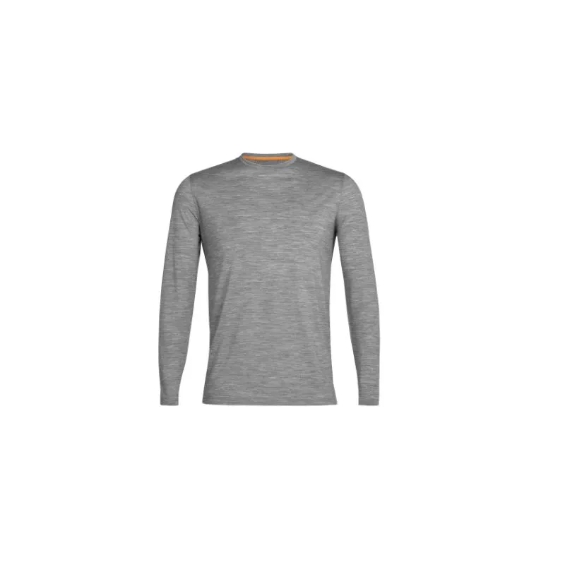 Icebreaker Sphere II Ls Tee (Metro Hthr) camiseta de manga larga para hombre