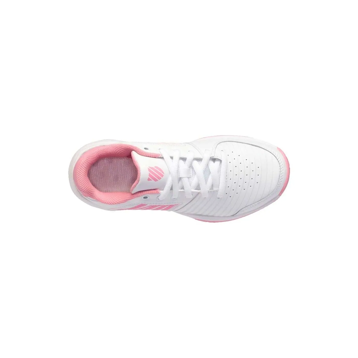 Kswiss Court Express Hb Blanco Rosa Mujer