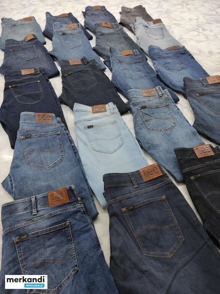 LEE mens jeans stock offer- Mix jeans for sale- term FOB