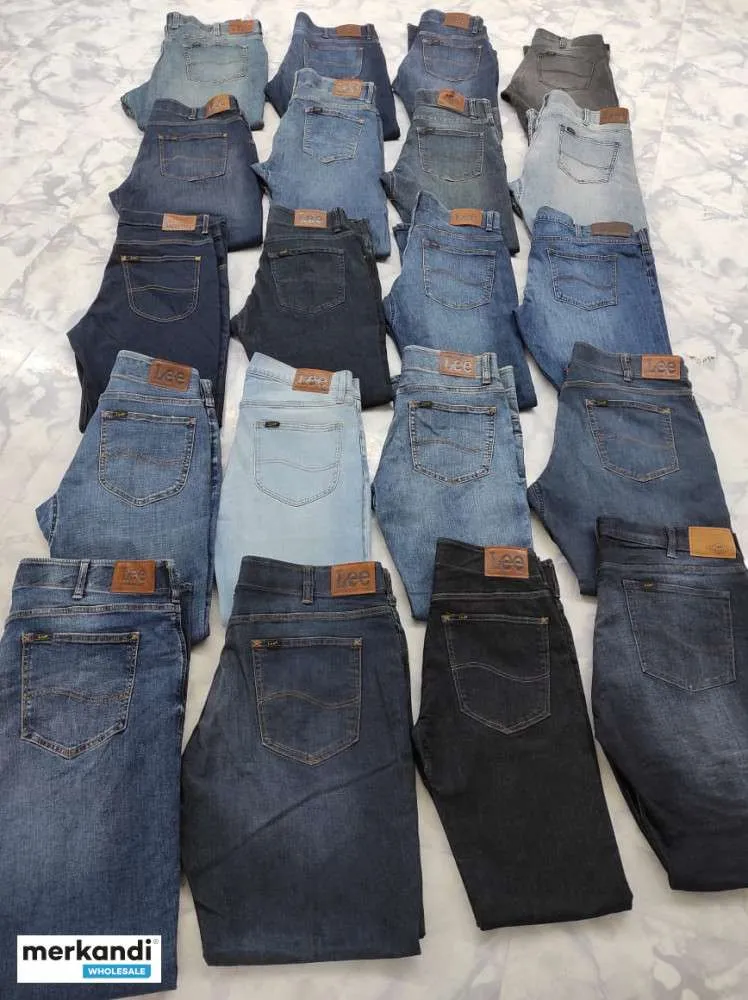 LEE mens jeans stock offer- Mix jeans for sale- term FOB