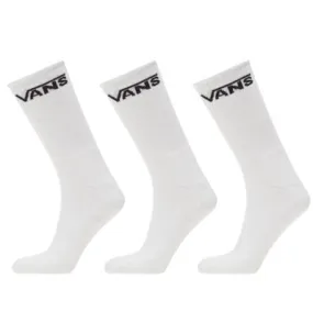 Lote de 3 calcetines Vans Classic Crew ROX (Blanco)