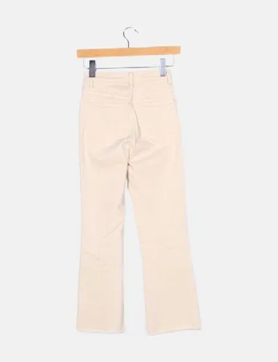 Mango Jeans bootcut beige