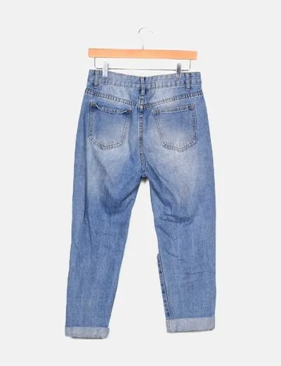 MOMOKROM Jeans boyfriend ripped