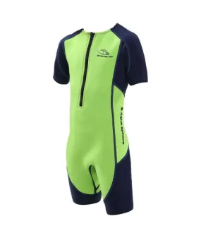 Neopreno de Natación Aqua Sphere Stingray Hp Manga corta Infantil Verde