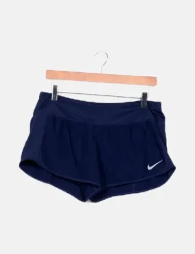 Nike Short deportivo azul marino