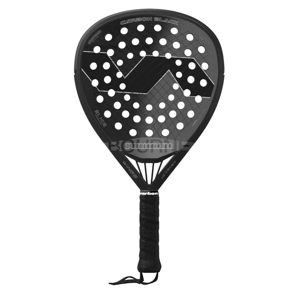 Pala de padel Varlion Bourne Summum Carbon Black 2024