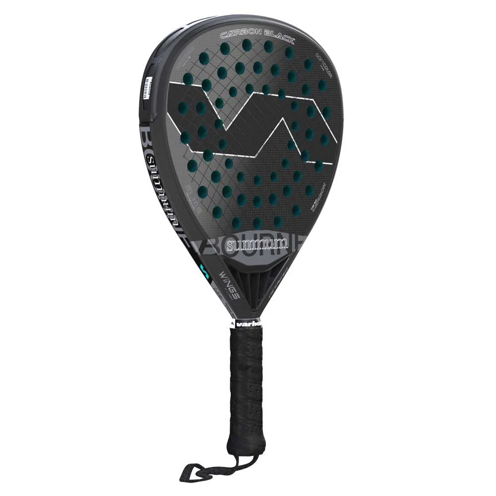 Pala de padel Varlion Bourne Summum Carbon Black 2024