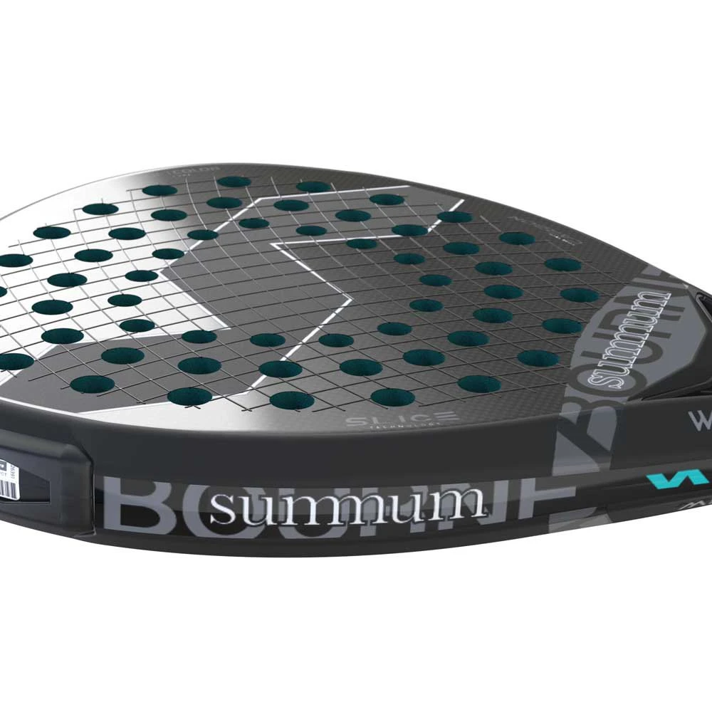 Pala de padel Varlion Bourne Summum Carbon Black 2024