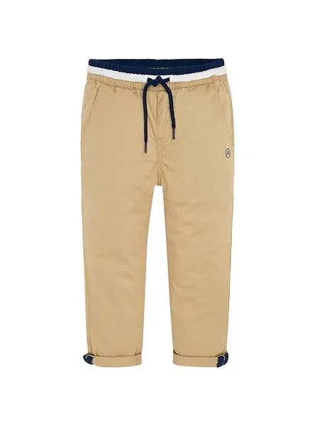 pantalon mayoral chino beige para niño