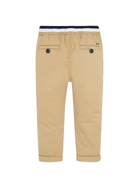 pantalon mayoral chino beige para niño