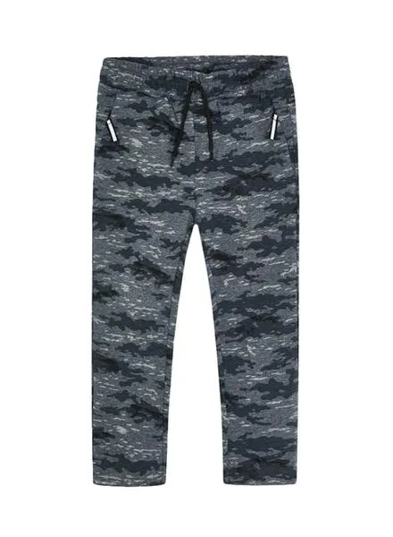 Pantalón Mayoral Camuflaje Gris Para Niño