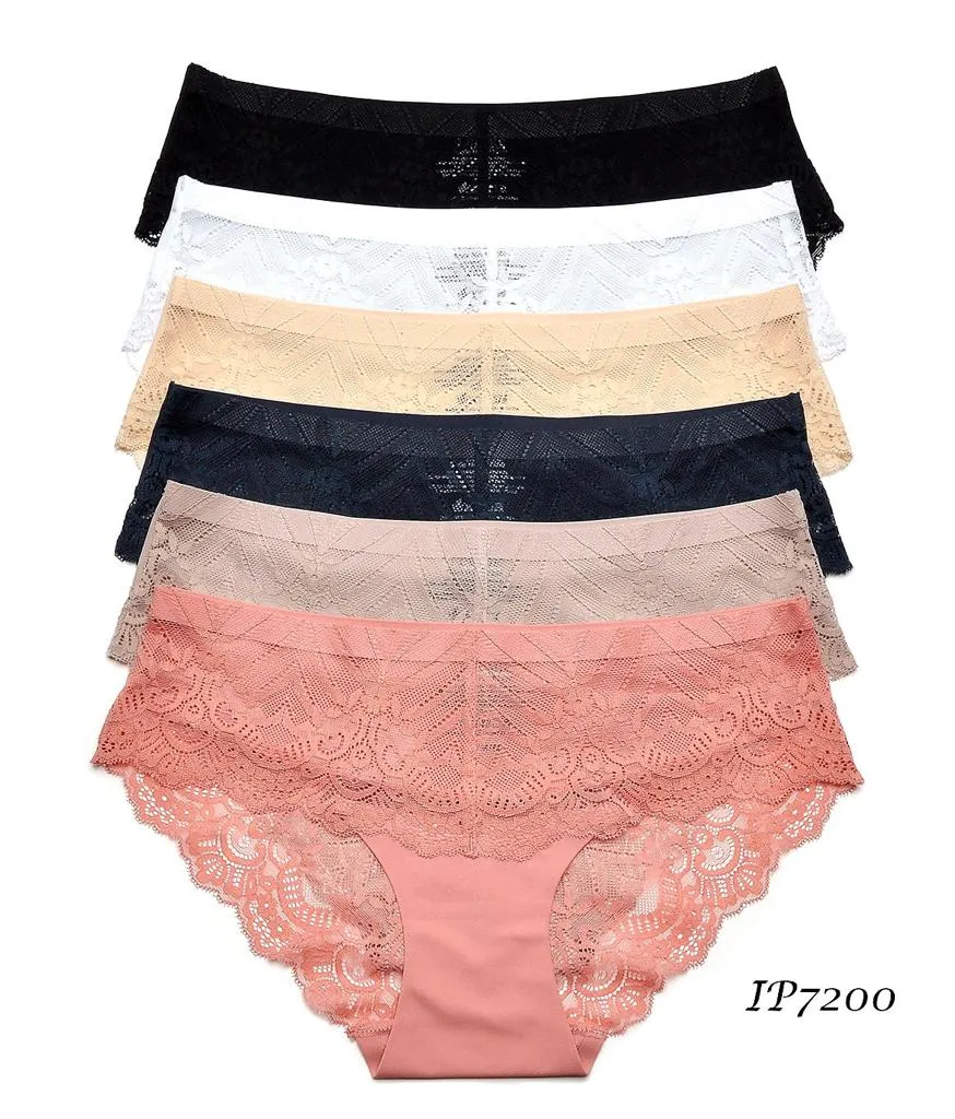 PANTY TRASERO ENCAJE IP7200N