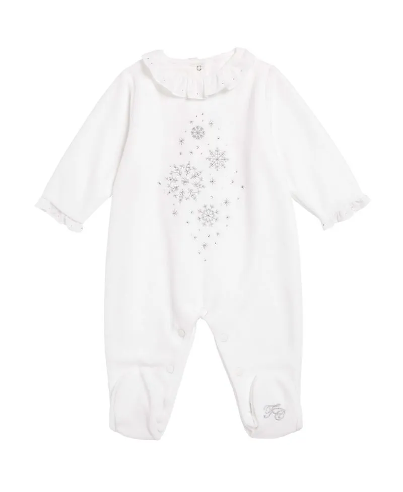 Pijama Bebe Blanco Copos Strass Tartine et Chocolat