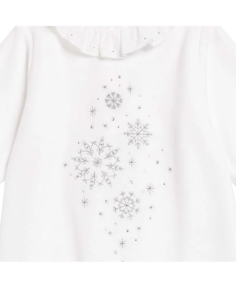 Pijama Bebe Blanco Copos Strass Tartine et Chocolat