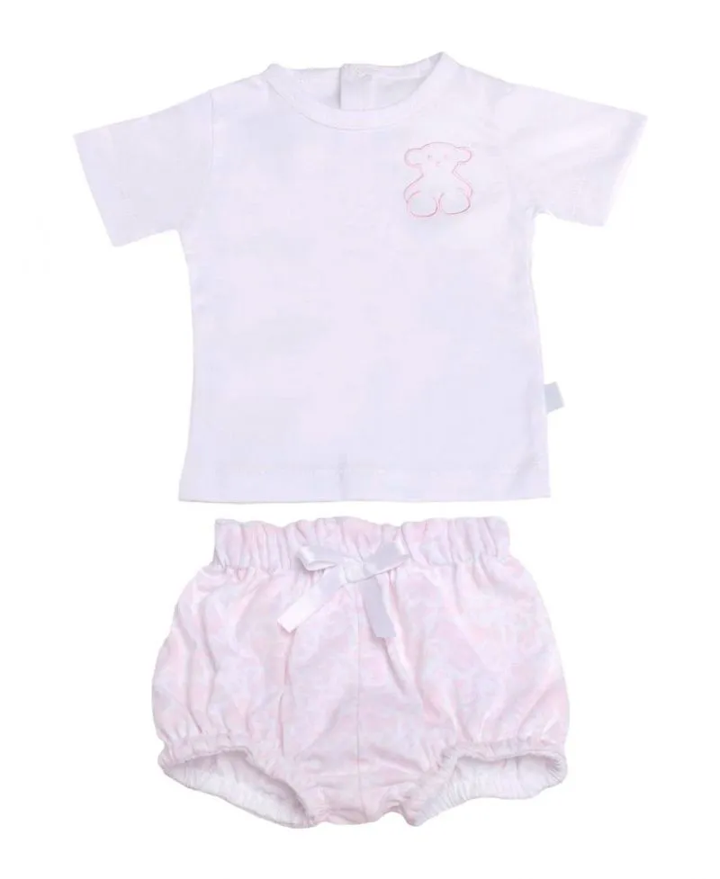 Pijama Dos Piezas Bebe BABY TOUS Kaos Rosa