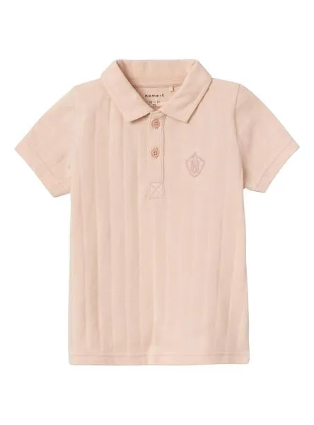 Polo Name It Fen Rosa Para Niño