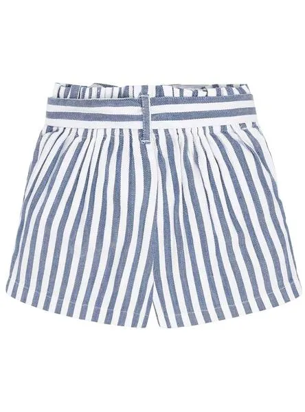 short mayoral rayas azul para niña