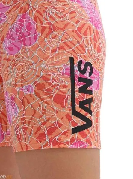 Shorts Vans Camo Print Naranja para Niña