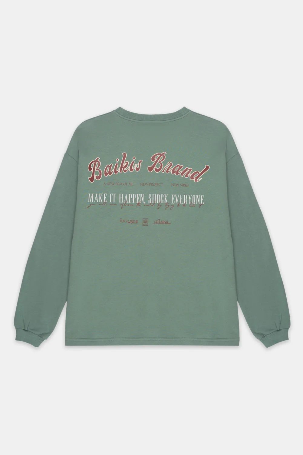 Sudadera Baikis Brand Verde