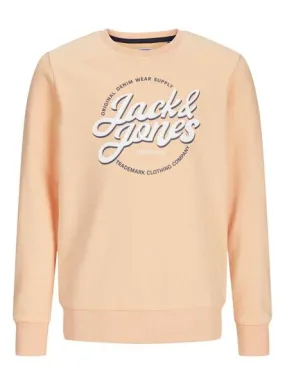 Sudadera Jack And Jones Minds Naranja Para Niño