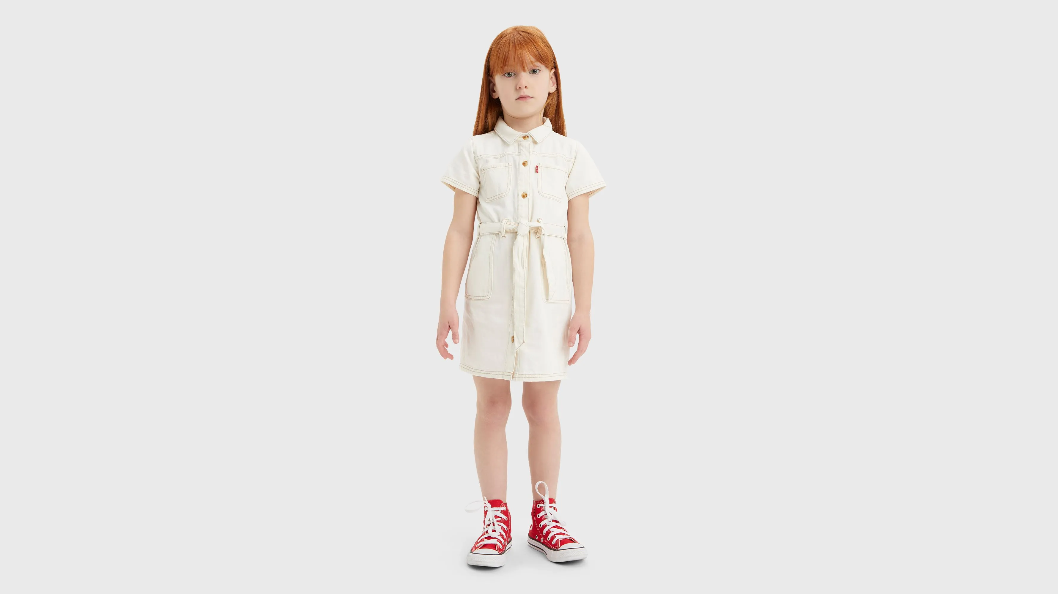 Vestido Infantil Organic Utility