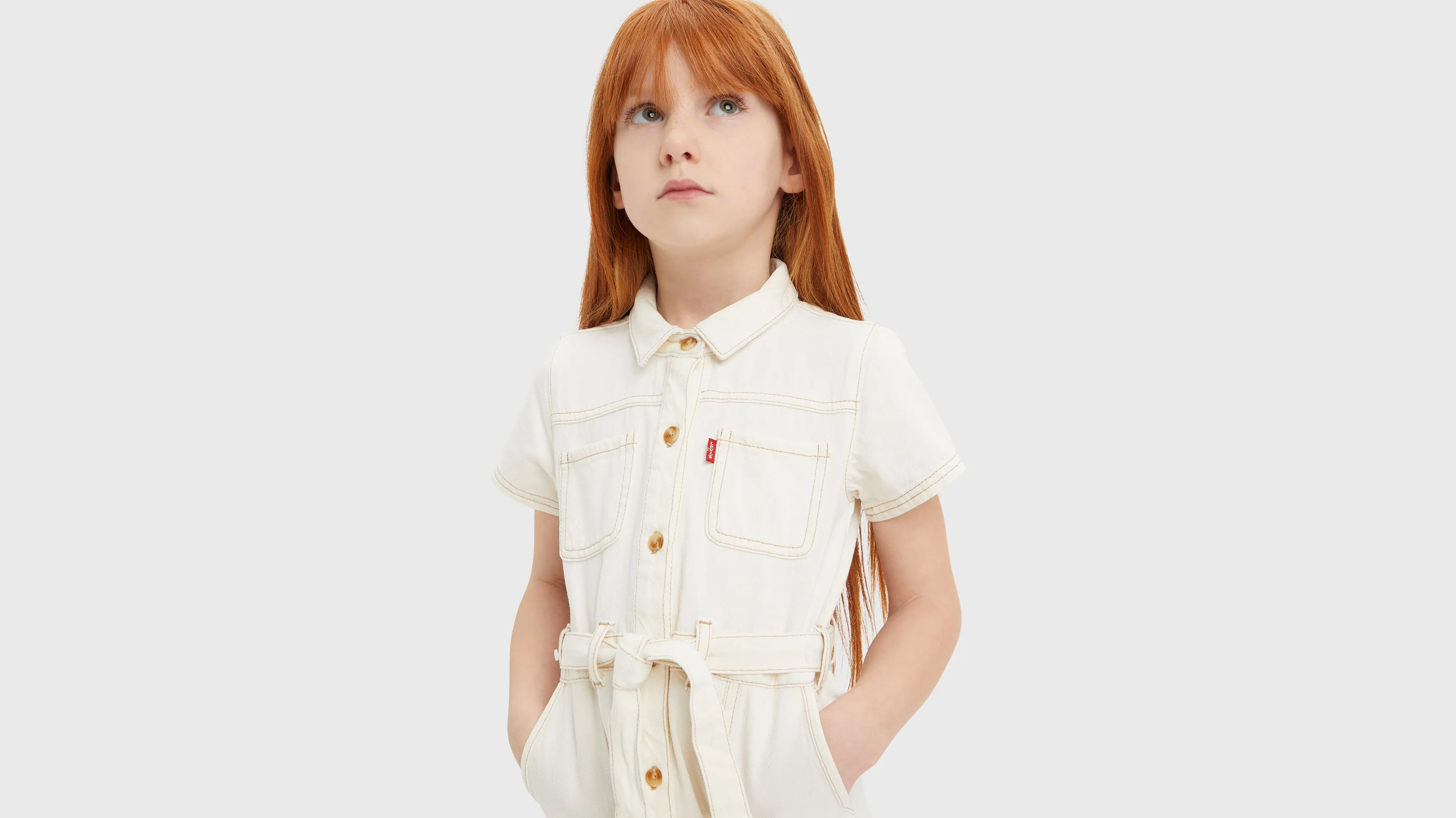 Vestido Infantil Organic Utility