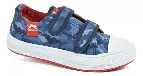 Zapatilla Lona Niños Abrojo Urbana Infantil Jaguar 149