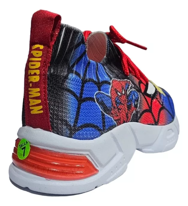 Zapatilla Niños Niñas Hombre Araña Personajes Serafinne 